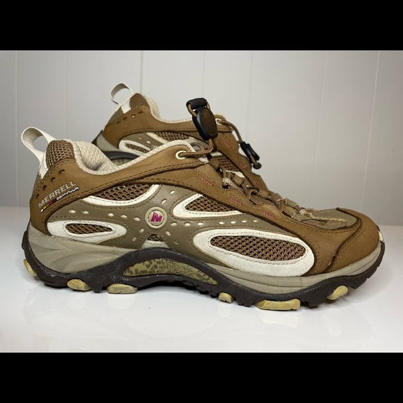 MERRELL Siren Athena Brown Athletic Trail Shoes Vibram Women’s Size 8 - Picture 1 of 11